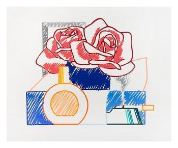 Tom Wesselman - Scribble Version of Still Life No. 58