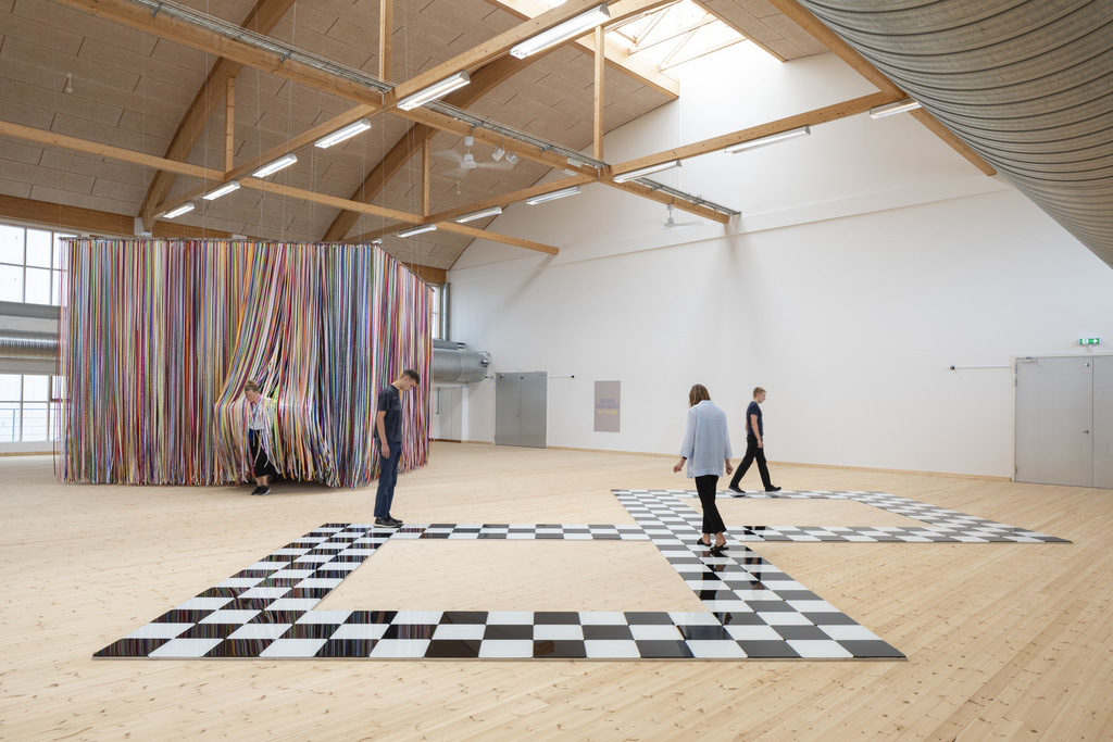 Jacob Dahlgren, Art is Life. Installation view at Copenhagen Contemporary 2019. Photo: Anders Sune Berg Jacob Dahlgren, Art is Life. Installation view at Copenhagen Contemporary 2019. Photo: Anders Sune Berg