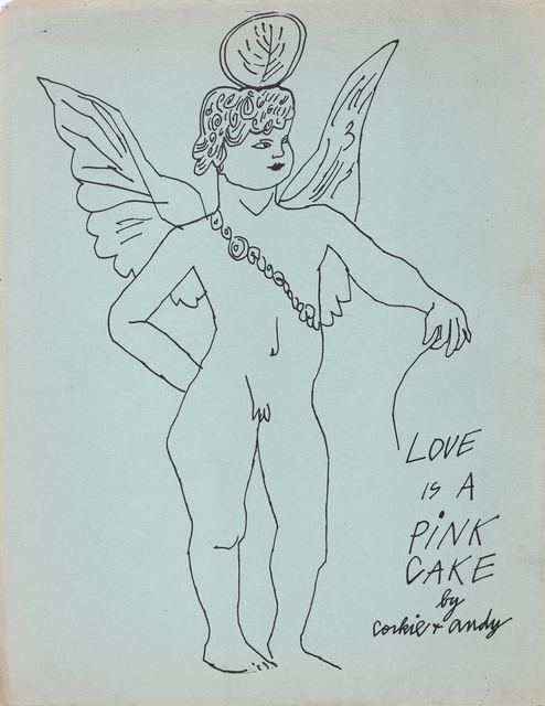 Andy Warhol, ‘LOVE IS A PINK CAKE (FELDMAN/SCHELLMAN IV.27-50)’, 1953, Doyle