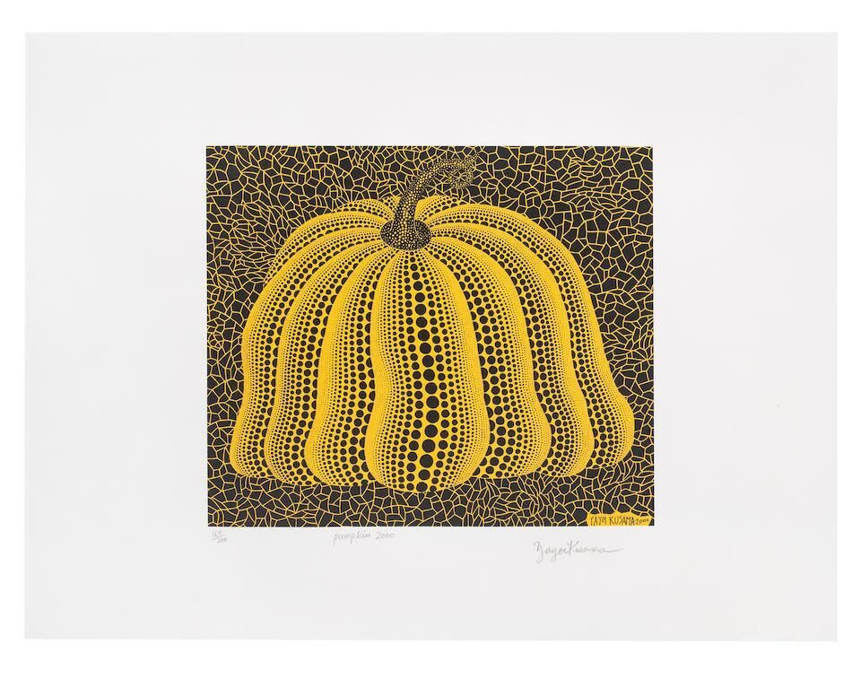 Yayoi Kusama - Pumpkin 2000 (Yellow) (Kusama 298)
