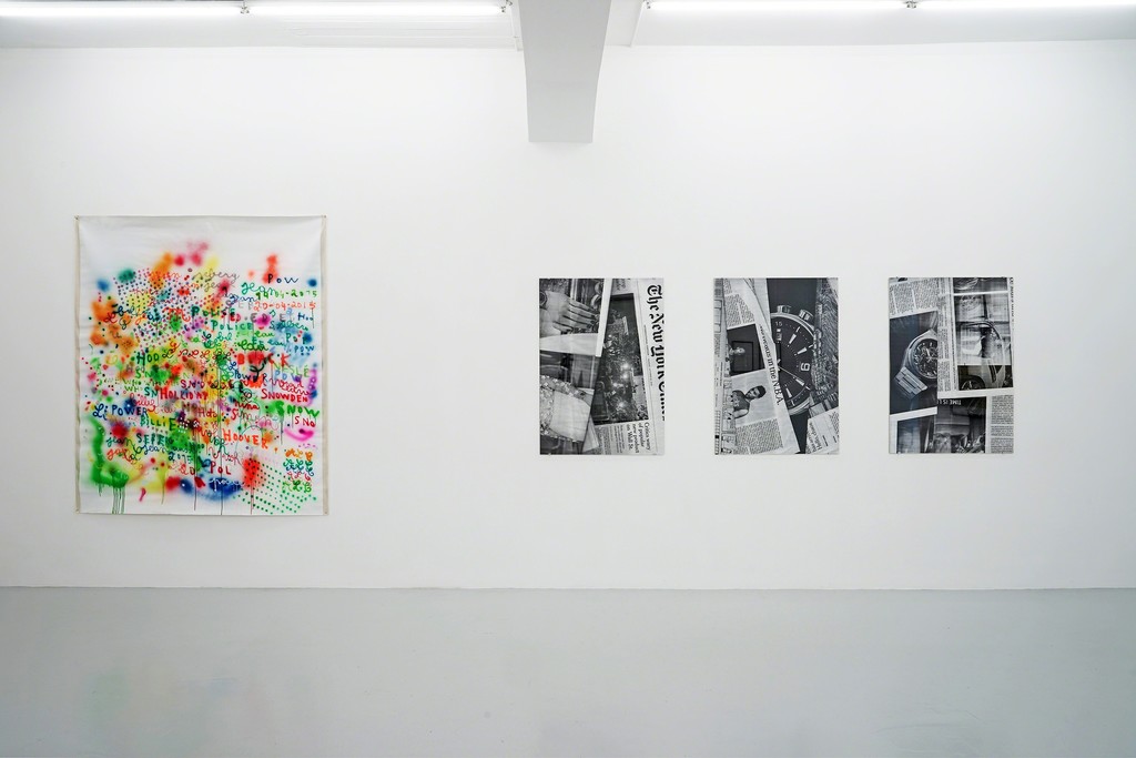 Installation view When the facts change, I change my mind with works by Benedikte Bjerre, Anne-Lise Coste, Slawomir Elsner, Jonathan Monk, Andreas Slominski and Sandra Vásquez de la Horra. Lullin + Ferrari, Zurich, 2019 Installation view When the facts change, I change my mind with works by Benedikte Bjerre, Anne-Lise Coste, Slawomir Elsner, Jonathan Monk, Andreas Slominski and Sandra Vásquez de la Horra. Lullin + Ferrari, Zurich, 2019