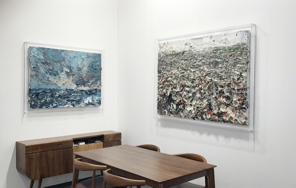 Art Central 2017 Booth A1 installation shot Art Central 2017 Booth A1 installation shot
