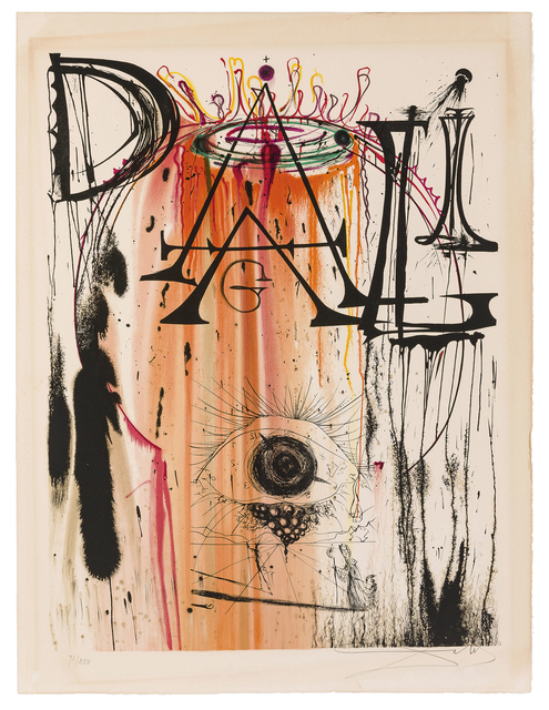 Salvador Dalí, ‘Hommage aux Petits Lits Blancs’, 1971, John Moran Auctioneers
