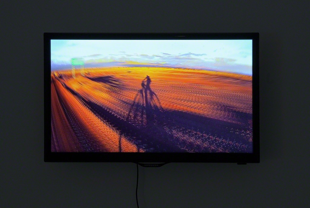 Phil Dadson, Arid Edge (Atacama), 2014, From the Desert Projects 2013, Single channel digital video, Duration 7:09, Edition of 5. Installation view at Trish Clark Gallery, 2014.
Phil Dadson, Arid Edge (Atacama), 2014, From the Desert Projects 2013, Single channel digital video, Duration 7:09, Edition of 5. Installation view at Trish Clark Gallery, 2014.