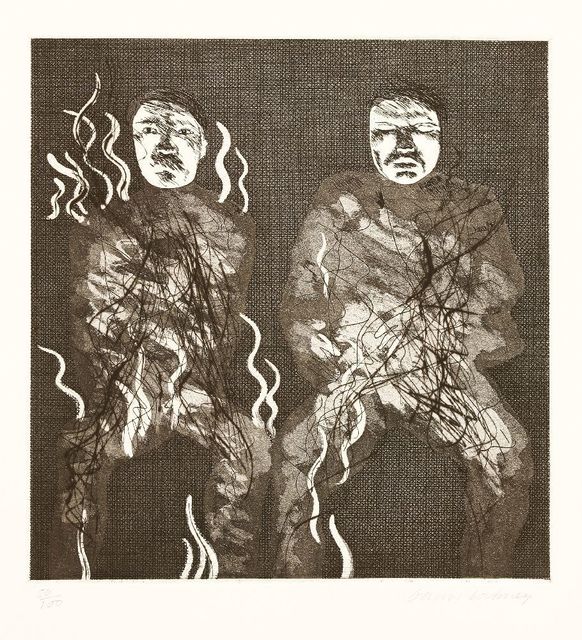 David Hockney, ‘CORPSE ON FIRE (TOKYO 88)’, 1969, Sworders
