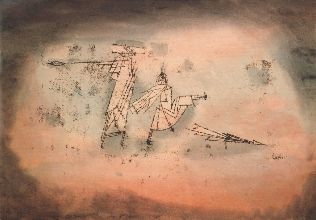 Paul KLEE "Attack's Matter, Mind and Symbol" 1922 Yokohama Museum of Art Paul KLEE "Attack's Matter, Mind and Symbol" 1922 Yokohama Museum of Art