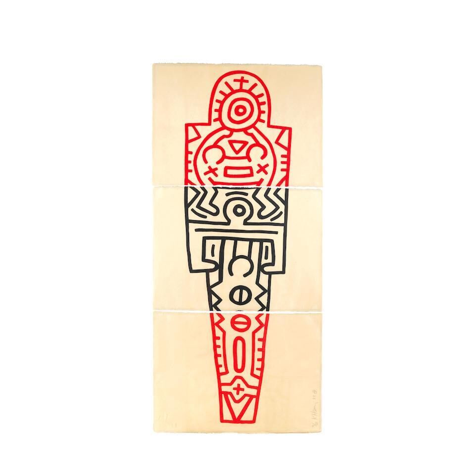 Keith Haring - Totem (Littmann 158-9)