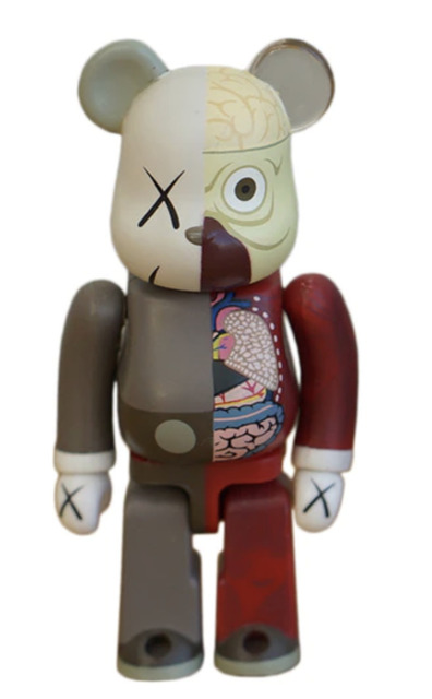 KAWS, ‘KAWS DISSECTED COMPANION: 100% BE@RBRICK BROWN’, 2010, Marcel Katz Art