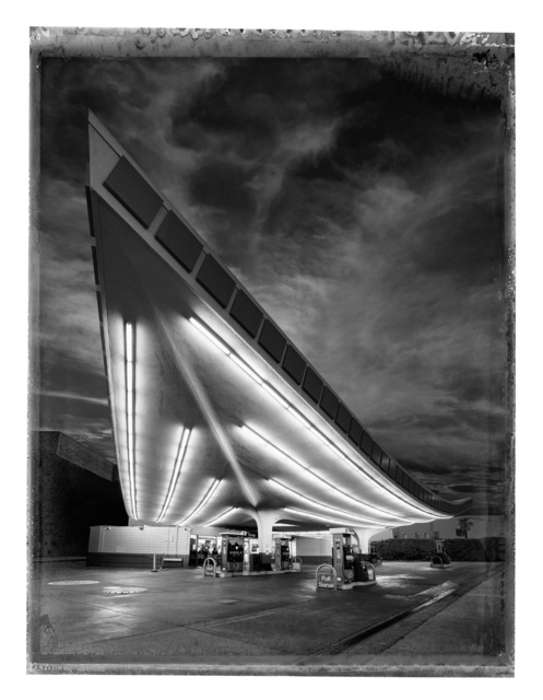 Christopher Thomas, ‘Union Gas Station, Los Angeles’, 2017, Photography, Pigment print on Aquarelle Arches paper, Galerie XII