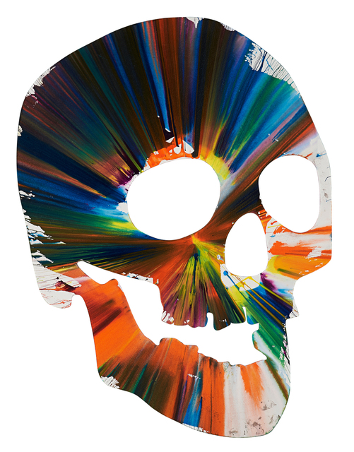 Damien Hirst, ‘Skull Spin Painting (Created at Damien Hirst Spin Workshop)’, 2009, Rago/Wright