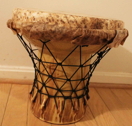 Hadrian Mendoza, ‘Djembe #3 (Functional Drum)’, Zenith Gallery
