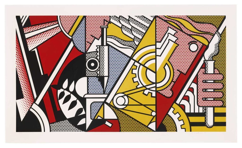 Roy Lichtenstein - Peace Through Chemistry I, from Peace Through Chemistry