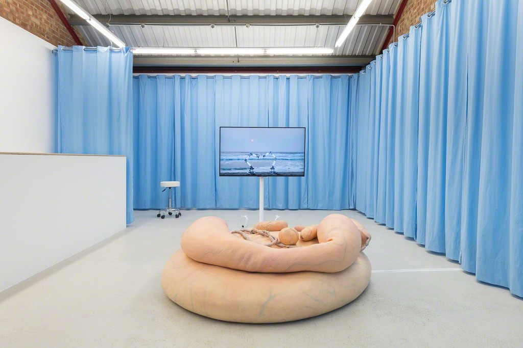 Installation view of Stine Deja and Marie Munk ‘Synthetic Seduction’ at Annka Kultys Gallery, London 2018. Photo: Annka Kultys Gallery (Damian Griffiths) Installation view of Stine Deja and Marie Munk ‘Synthetic Seduction’ at Annka Kultys Gallery, London 2018. Photo: Annka Kultys Gallery (Damian Griffiths)