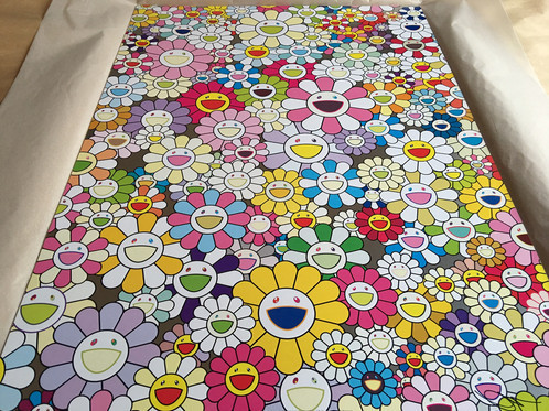 Takashi Murakami, ‘An Homage To Yves Klein Multicolor A’, 2012, Dope! Gallery