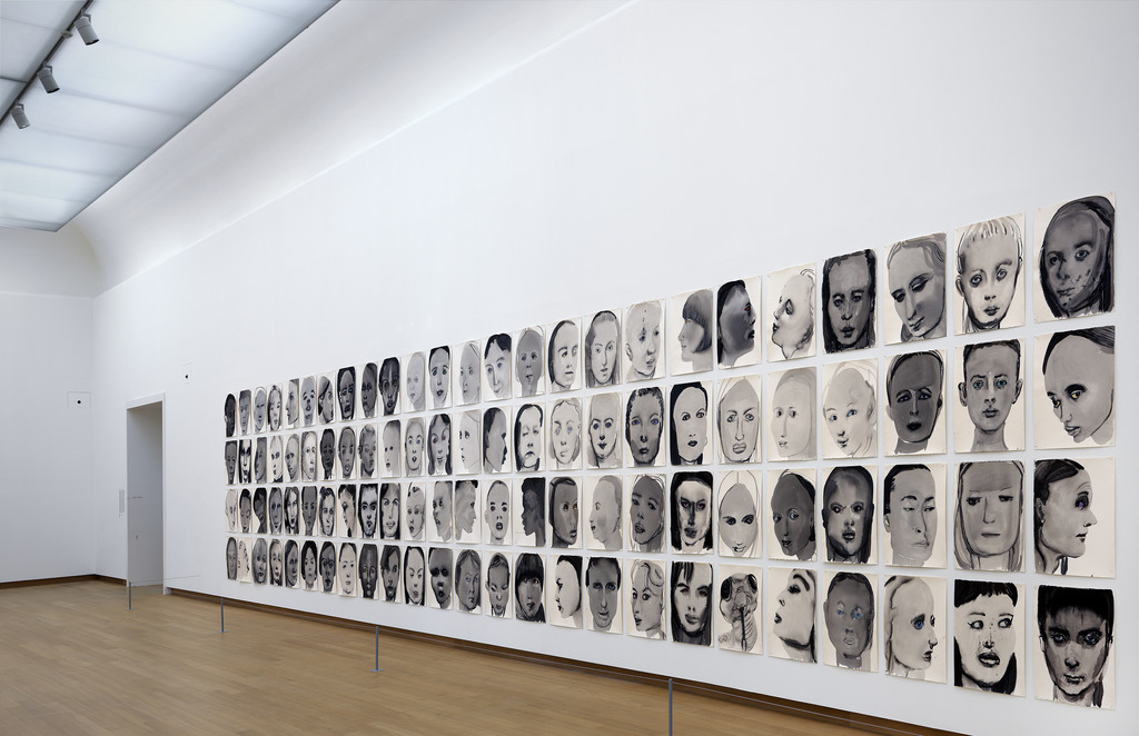 "Marlene Dumas: The Image as Burden" installation view. Photo: Gert-Jan van Rooij "Marlene Dumas: The Image as Burden" installation view. Photo: Gert-Jan van Rooij