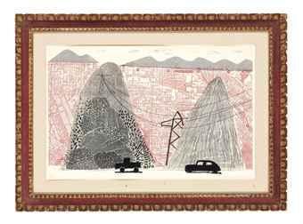 David Hockney - Mulholland Drive (M.C.A.T. 308)