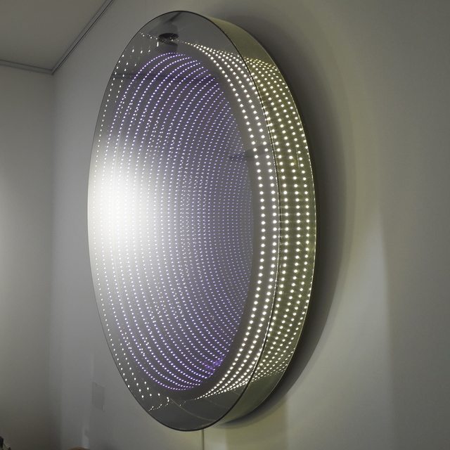 Emmanuelle Rybojad, ‘Spectre Infini’, 2017, Sculpture, LED, plexiglass and mirrors, Gloria Gallery