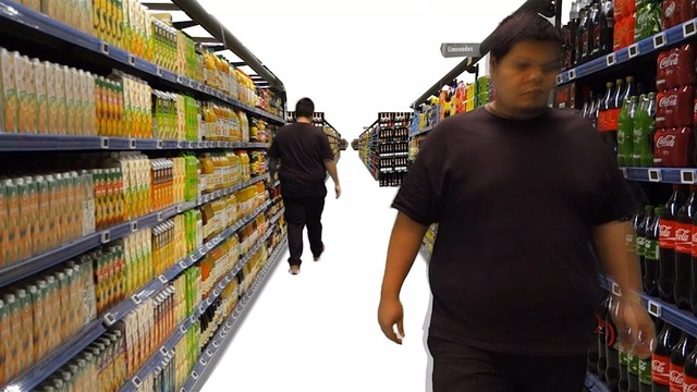 Kray Chen, ‘Not Sure What to Eat for Dinner’, 2015, Video/Film/Animation, 2-channel video, Ota Fine Arts