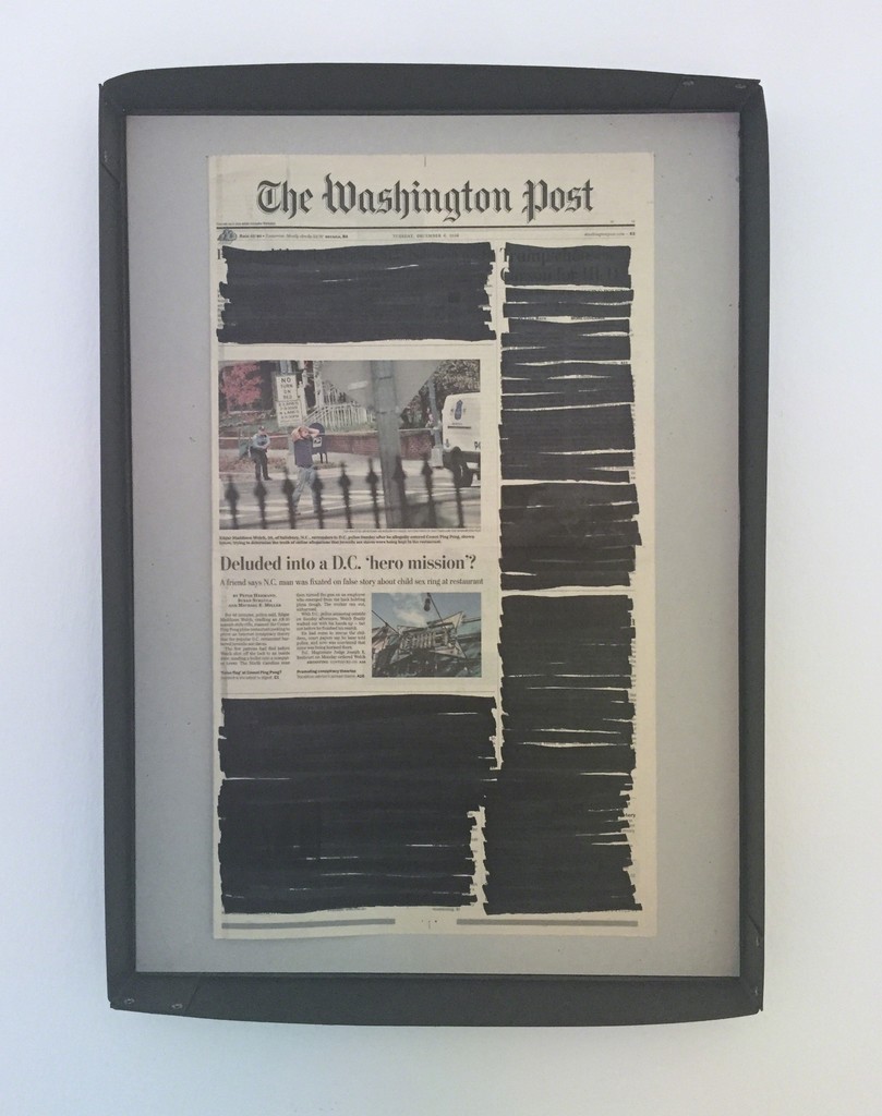 WARREN NEIDICH, Deluded into a D.C. „hero mission“?
, 2017, object
, appx. 63,5 x 45 cm WARREN NEIDICH, Deluded into a D.C. „hero mission“?
, 2017, object
, appx. 63,5 x 45 cm