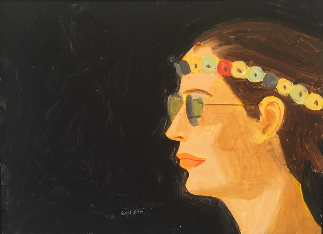 Alex Katz, ‘Vivien with head piece’, 2008, Galerie Klüser