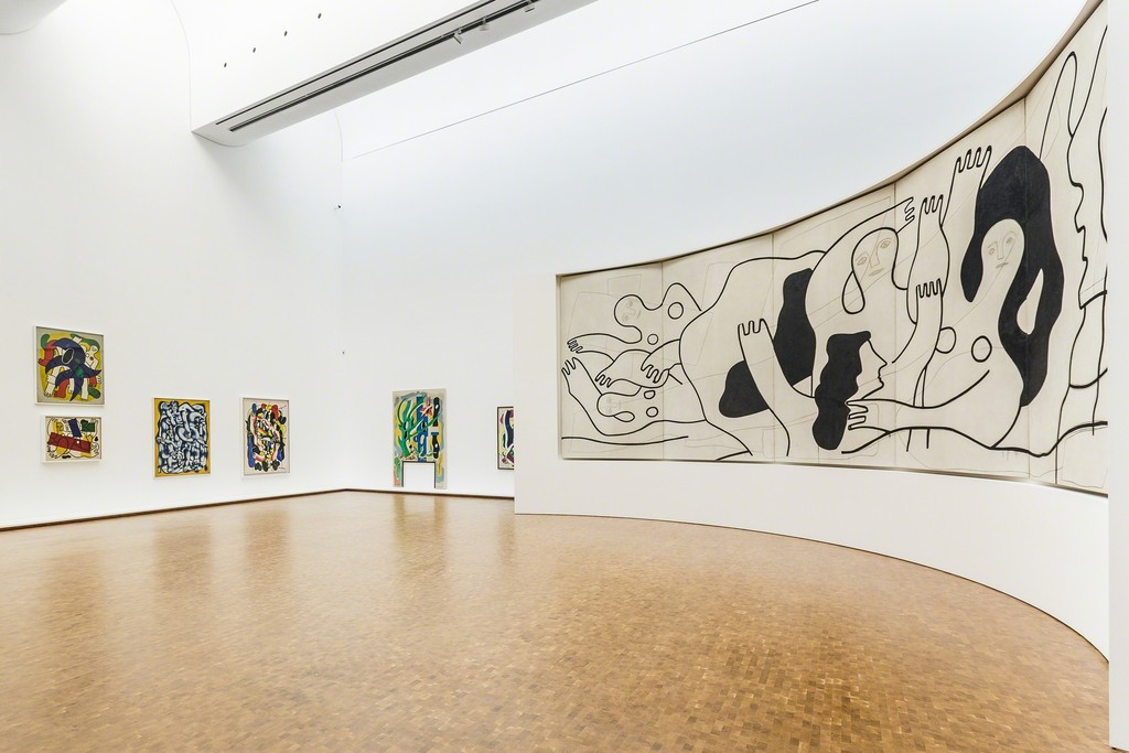 Installation view,
Fernand Léger. Painting in Space,
Museum Ludwig, Cologne 2016,
Photo: Rheinisches Bildarchiv, Köln / Britta Schlier © VG Bild-Kunst, Bonn 2016 Installation view,
Fernand Léger. Painting in Space,
Museum Ludwig, Cologne 2016,
Photo: Rheinisches Bildarchiv, Köln / Britta Schlier © VG Bild-Kunst, Bonn 2016
