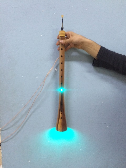 Ardan Özmenoğlu, ‘Last Breath (Jubilee)’, 2015, Mixed Media, Neon application on shrill pipe, Siyah Beyaz Art Gallery