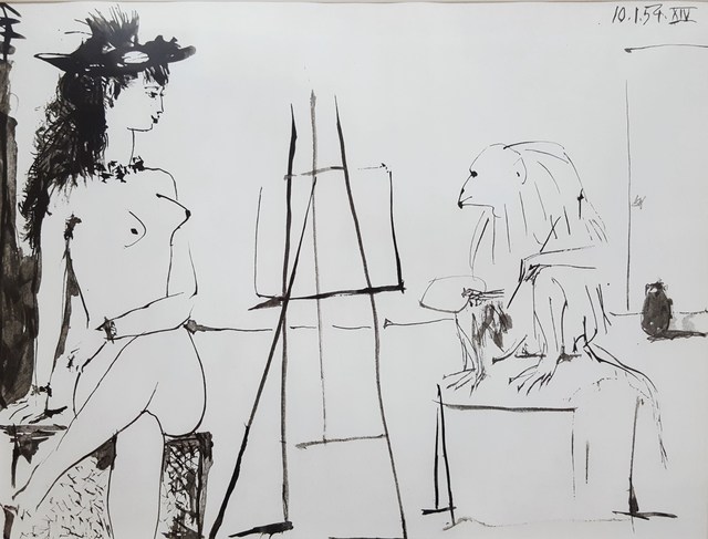 Pablo Picasso, ‘La Comedie Humaine’, 1954, Print, Heliogravure, Graves International Art
