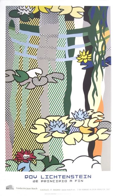 Roy Lichtenstein, ‘Water Lilies with Japanese Bridge’, 2007, Ephemera or Merchandise, Offset Lithograph, ArtWise