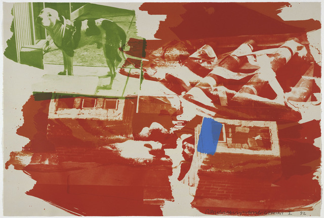 Robert Rauschenberg, ‘Rust Pursuit’, 1992, Print, 4 color lithograph, Gemini G.E.L.
