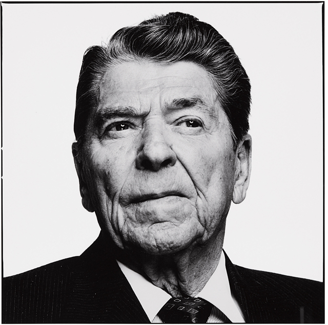 Richard Avedon, ‘Ronald Reagan, Los Angeles, California, April 1’, 1993, Photography, Gelatin silver print, printed 2000, Phillips