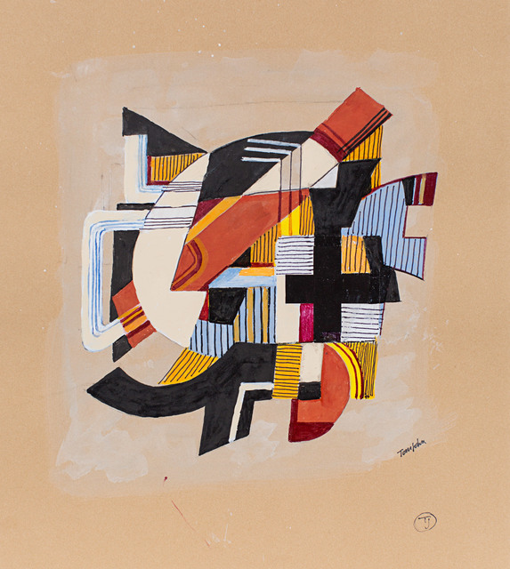 Tom John, ‘Untitled’, 2017, Drawing, Collage or other Work on Paper, Gouache on paper, Rosenberg & Co.