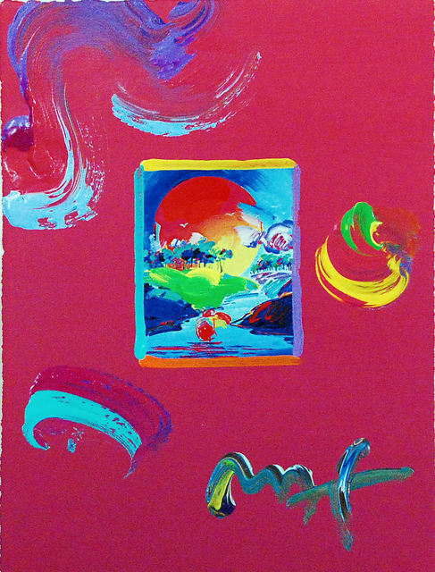 Peter Max | Without Borders 2010 Ver I #18 (2010) | Artsy