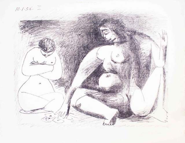 Pablo Picasso, ‘Deux Femmes Accroupies’, 1956, Wallector