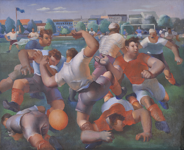 Omer Mujadžić, ‘Nogometa utakmica’, ca. 1929, Museum of Modern Art Dubrovnik