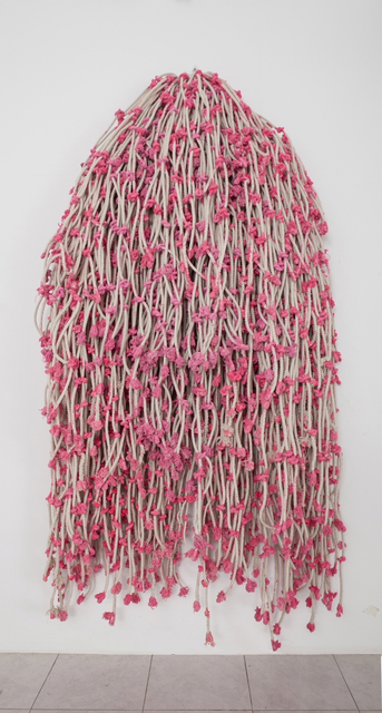 Hassan Sharif, ‘Pink Knots’, 2015, Gallery Isabelle van den Eynde