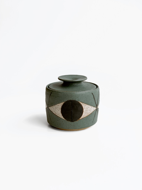 Matthew Ward, ‘Green Felix Jar, Medium’, 2019, Uprise Art