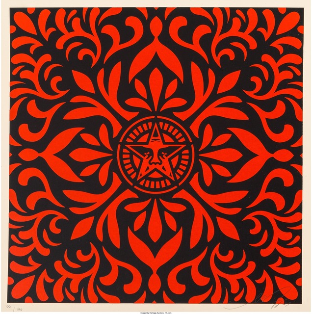 Shepard Fairey (OBEY), ‘Pair of Japenese Fabric Patterns’, 2009, Heritage Auctions