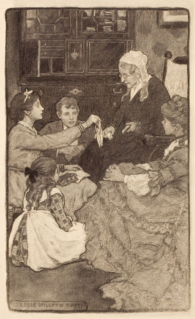 JESSIE WILLCOX SMITH, ‘Alcott's Old Fashioned Girl’, 20th Century, The Illustrated Gallery