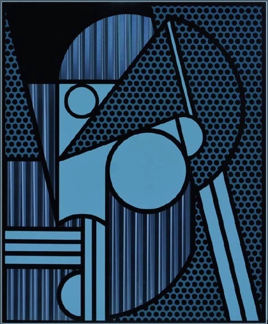 Roy Lichtenstein, ‘Modern Head #4, from: Modern Head Series’, 1970, Print, Lithograph in colours on engraved aluminium, Shapero Modern