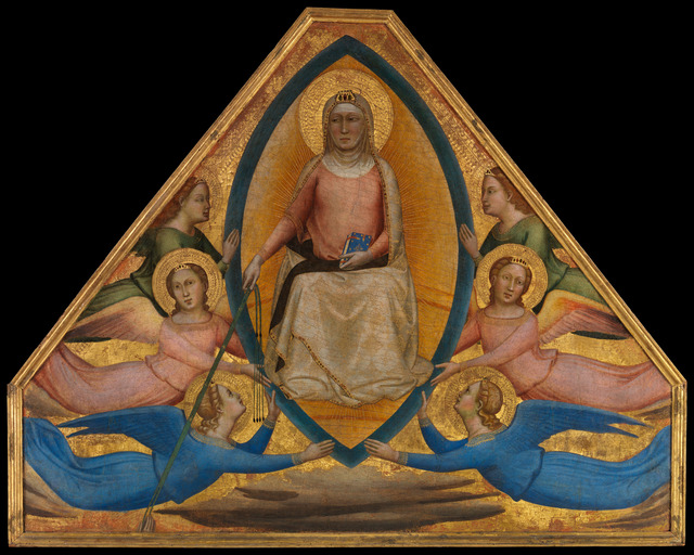 Bernardo Daddi, ‘The Assumption of the Virgin’, ca. 1337–1339, The Metropolitan Museum of Art