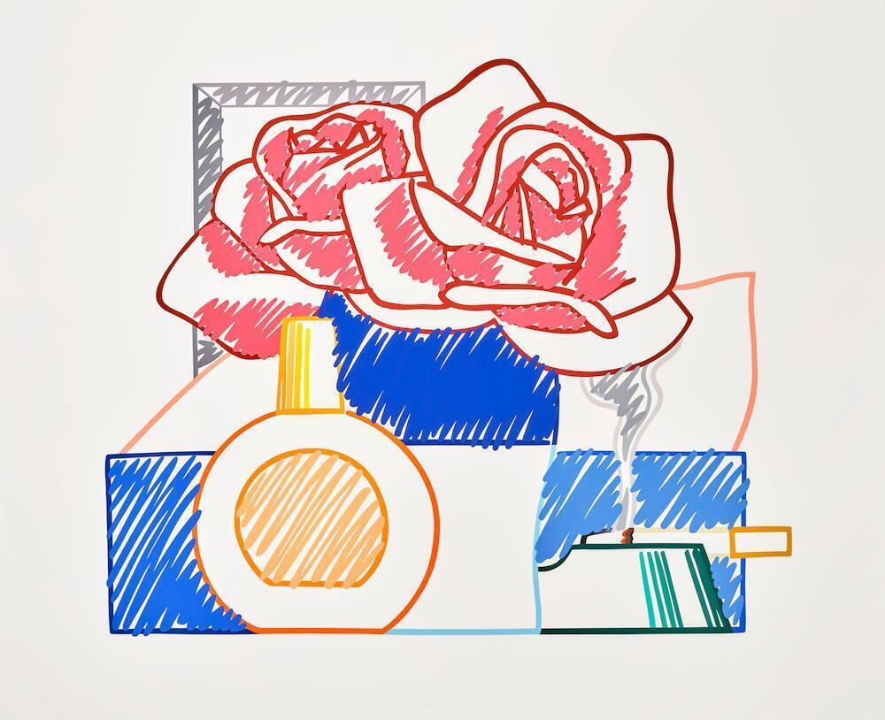 Tom Wesselman - Scribble Version of Still Life no. 58