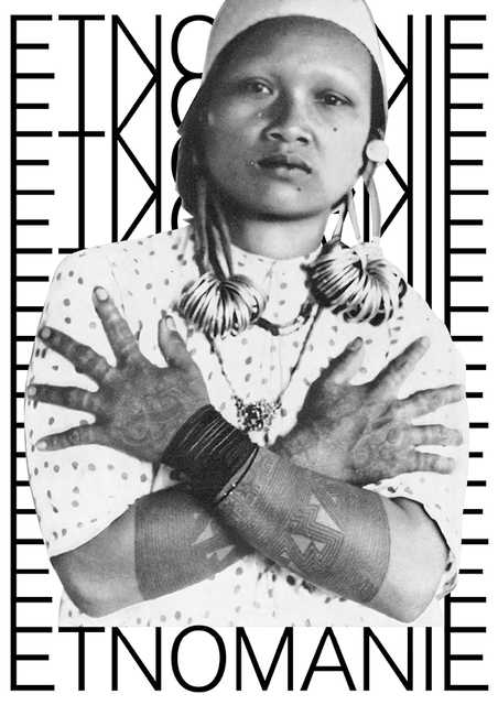 Ellie Uyttenbroek (Exactitudes), ‘ETNOMANIE, 2017 (naar: H.F. Tillema, Centraal-Borneo, 1933), ETNOMANIE © Nederlands Fotomuseum / Wereldcollectie ’, Nederlands Fotomuseum