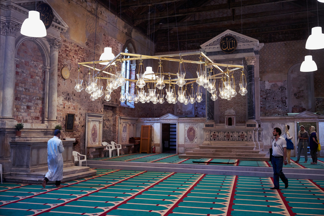 Christoph Büchel, ‘THE MOSQUE: The First Mosque in the Historic City of Venice (Installation view)’, 2015, 56th Venice Biennale