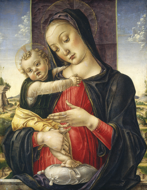 Bartolomeo Vivarini, ‘Madonna and Child’, ca. 1475, National Gallery of Art, Washington, D.C.