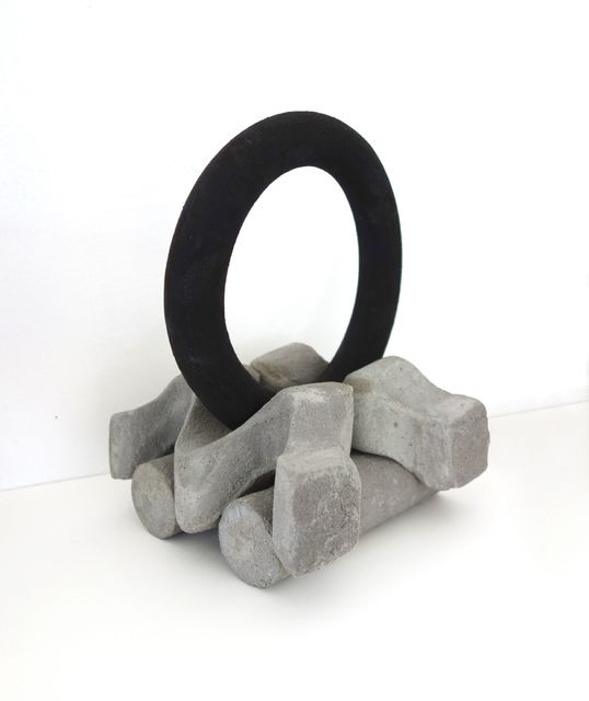 Aili Schmeltz, ‘Black Hoop’, 2018, Edward Cella Art and Architecture