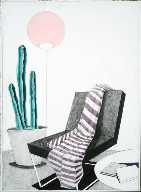 Erik Parra, ‘Untitled (Purple Stripes)’, 2018, Eleanor Harwood Gallery