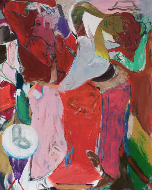 Jonathan Lux, ‘The Pink Door’, 2016, Painting, Oil on Canvas, The Dot Project