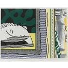 Roy Lichtenstein - Two paintings: sleeping muse (C. 203)