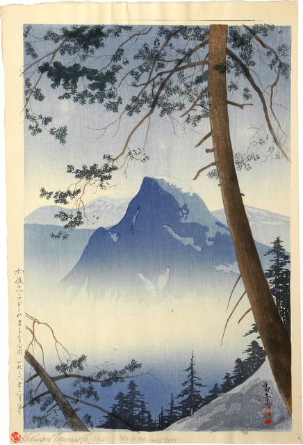 Kakunen Tsuruoka, ‘Half Dome After Rain, Yosemite National Park’, ca. 1936, Scholten Japanese Art