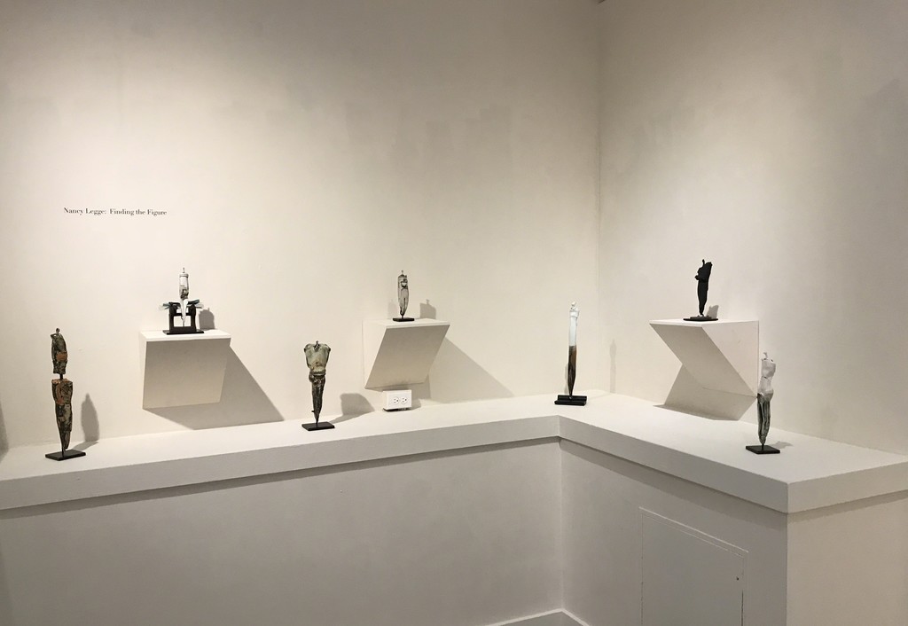 Nancy Legge in Gallery Three Nancy Legge in Gallery Three